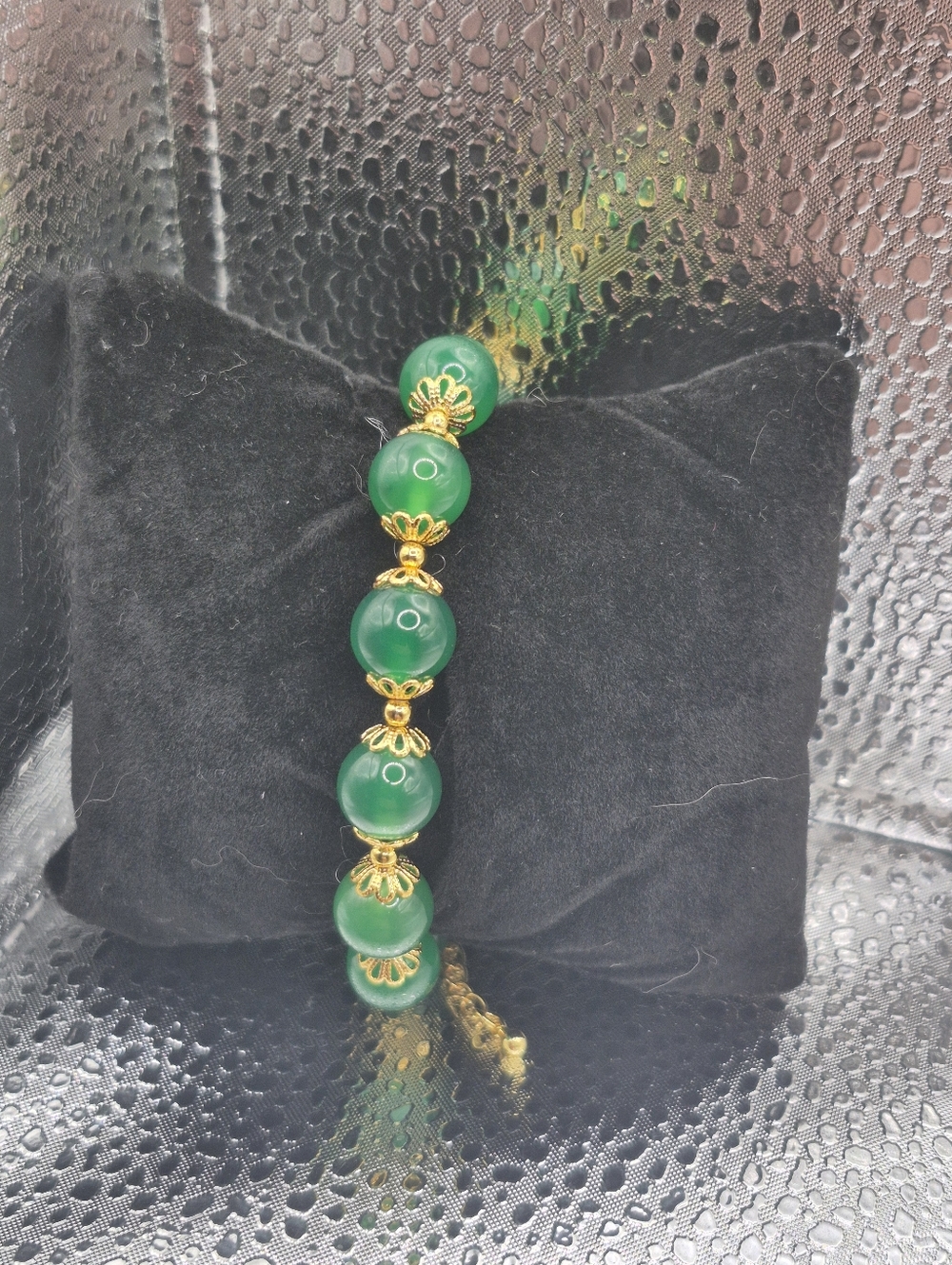 Verde Onyx Beaded Bracelet